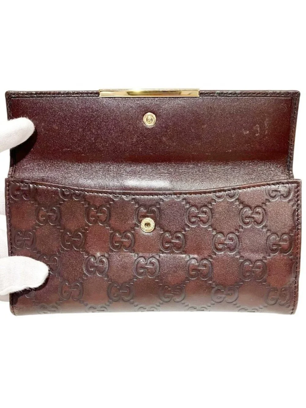 Gucci Guccissima Wallet Leather
